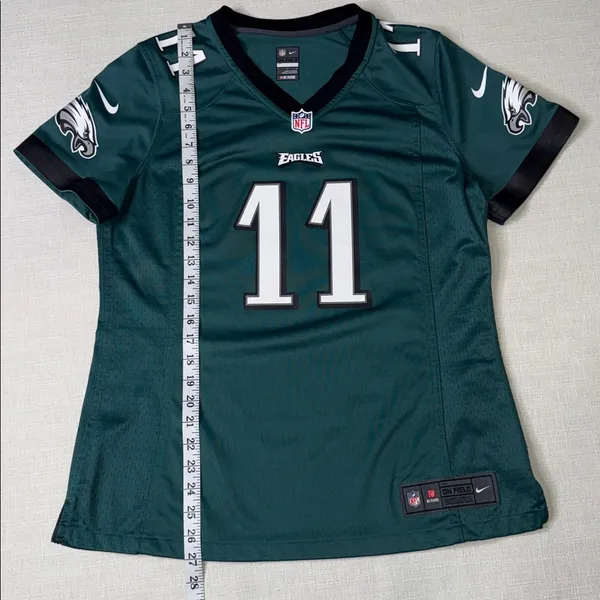 Nike NFL Philadelphia Eagles Carson Wentz #11 On Field Jersey – Women’s L - Image 4