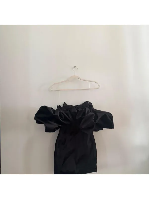 House of CB Selena Puff Off-the-Shoulder Minidress - Image 2