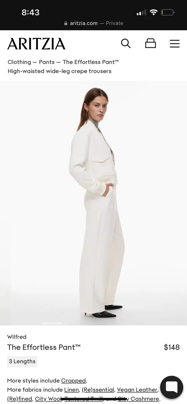 Aritzia Wilfred The Effortless Pant - Image 5