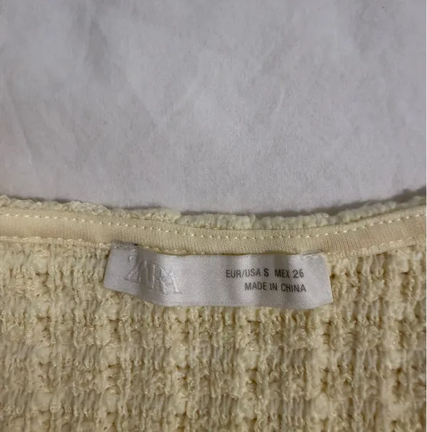 Zara Knit Mini Dress - Image 4