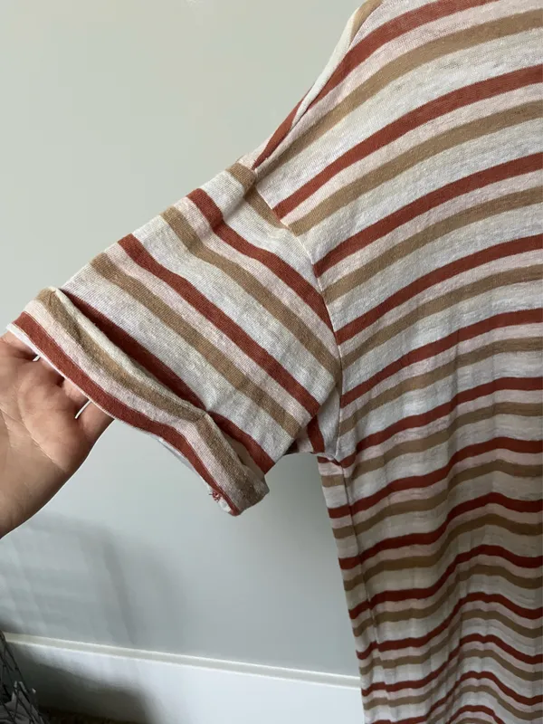 aerie breezy linen t-shirt - Image 2