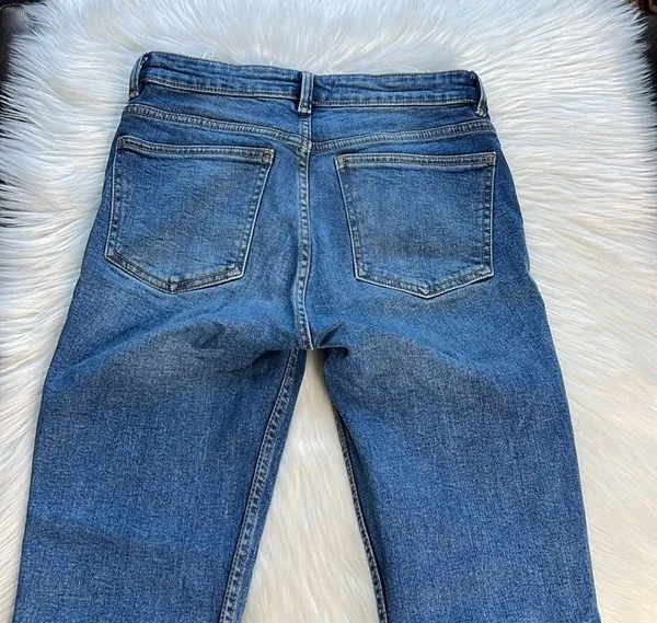 ZARA Cropped Flare Jeans - Image 8