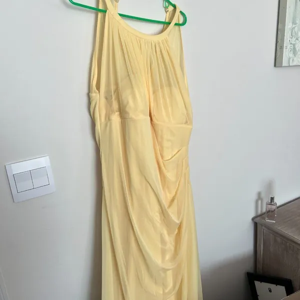 Davids Bridal‎ yellow maxi dress size 20 - Image 6