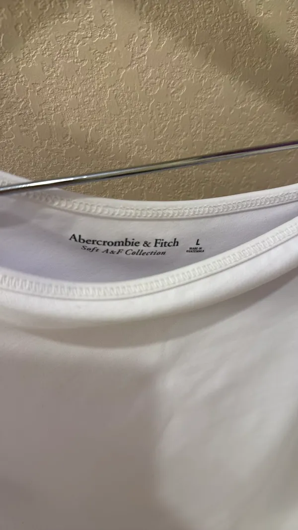 Abercrombie White One-Shoulder Bodysuit L - Image 3