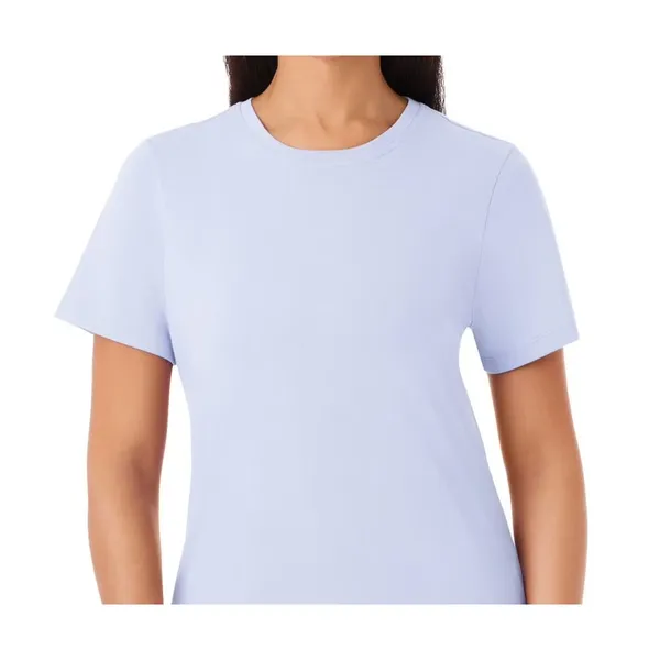Members Mark Womens Tee Blue Size XS Glacier Short Sleeve Crewneck Classicwear - Image 4