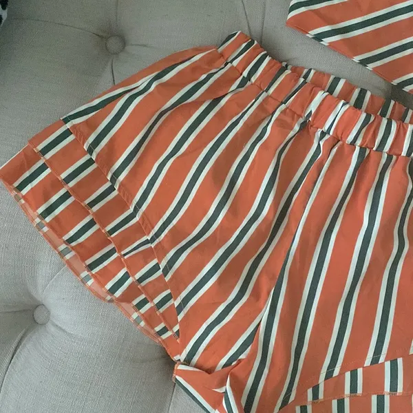 Zaful Two Piece Shorts and Top Set - Image 3