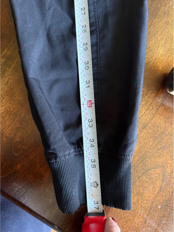 Healing Hands Black Drawstring Cargo Jogger Pants - Image 12