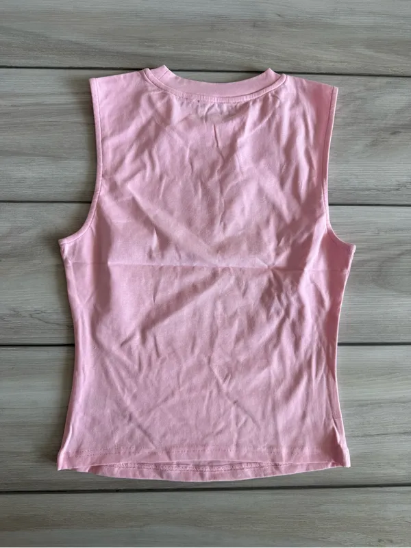 I AM GIA Courtney Tank Super Model Pink Large NWT IN PACKAGE - Image 8