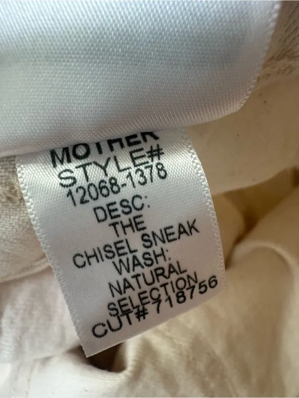 MOTHER The Chisel Sneak in Natural Selection NWT 28 - Image 7
