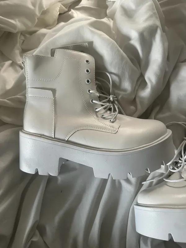 Shein Boots White - Image 3