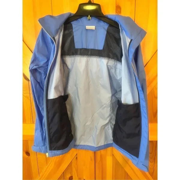 Columbia Full Zip Blue Jacket Coat with Hood RN 69724 CA 05367 Size Medium (3151 - Image 3