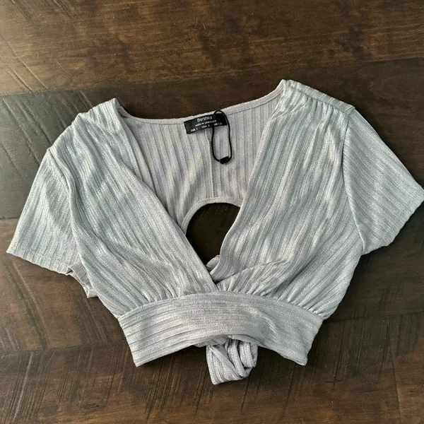 (3/$40 Item) Bershka Sparkly Top - Image 3