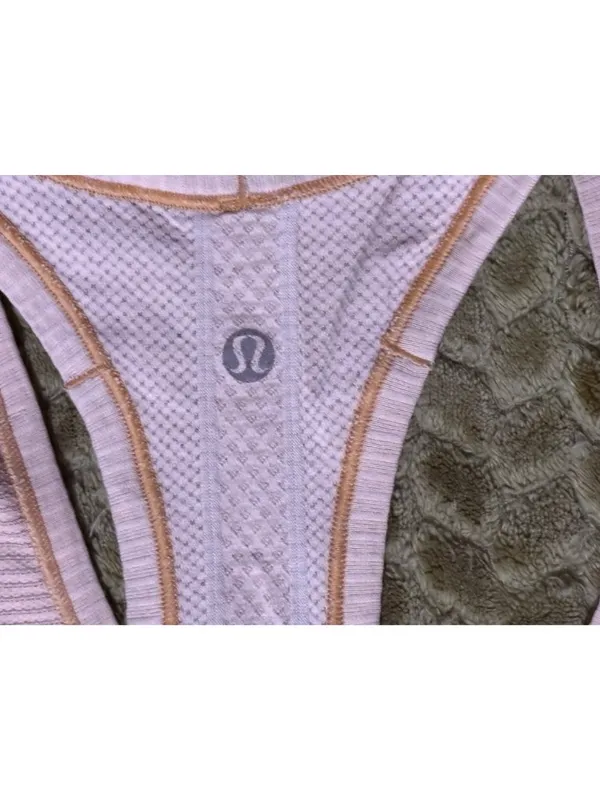 Lululemon Swiftly Tech Racerback Tank Coral Pink Anti-Stink Seamless Run Top 6 - Image 7