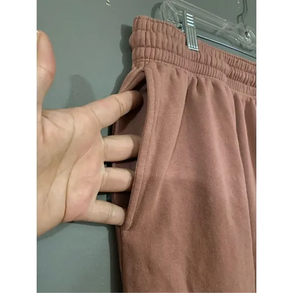 H&M Pink High Waisted Pull On Joggers Size XL - Image 4