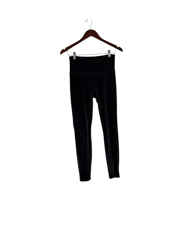LULULEMON Wunder Lounge Black Velvet High Waisted Leggings - Image 8
