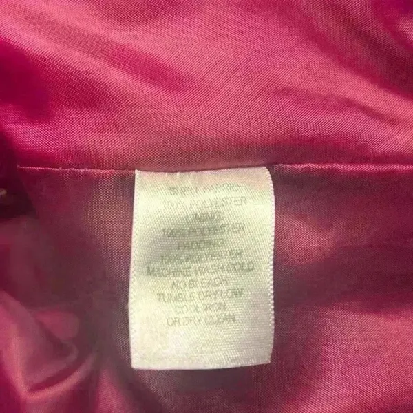 Great Northwest Indigo Burgundy Puffer Vest Size Small. Quilted - Image 5
