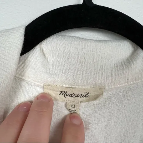 Madewell Short Sleeve Button Up‎ Shirt Sz XS - Image 4