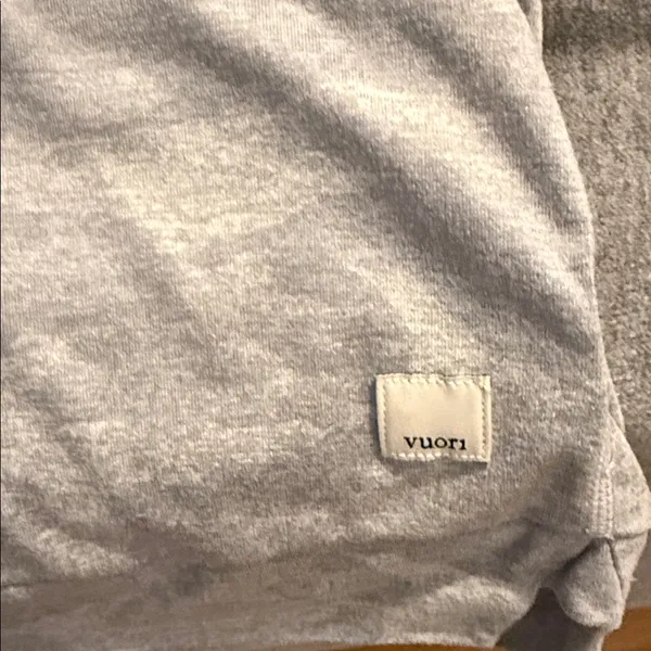 Vuori Light Gray Sweatshirt - Image 2