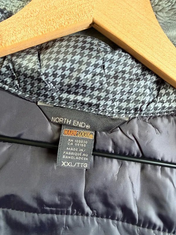 North End Warm Logik Quilted Jacket XXL Gorpcore Capewell Aerial Systems - Image 4