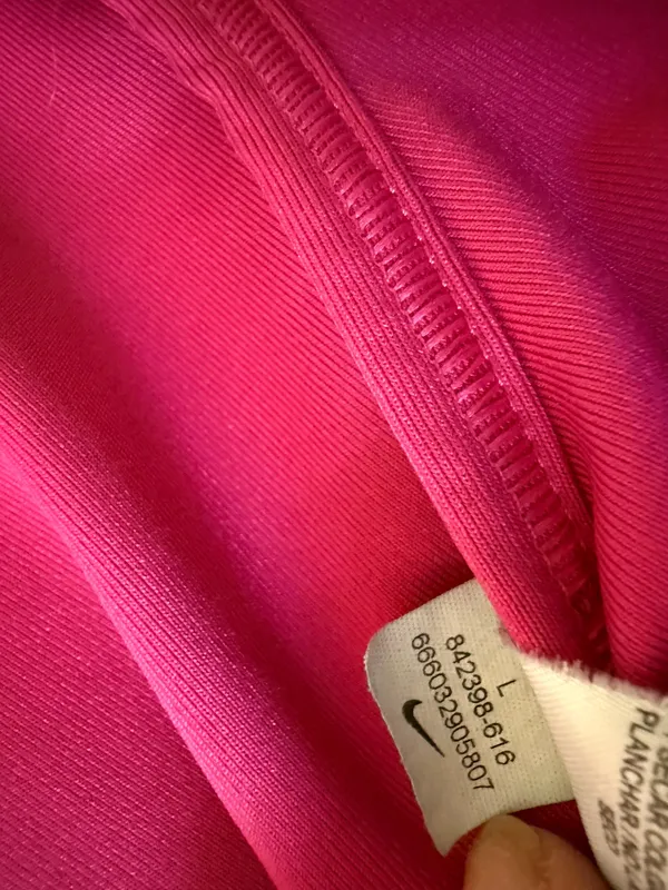 Nike Pink Dri-Fit Sports Racerback Bra Large - Image 6