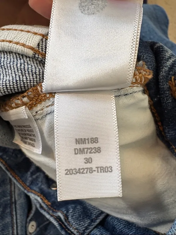 Madewell The '90s Straight Jean Comfort Stretch Barlow Wash Size 30 - Image 11