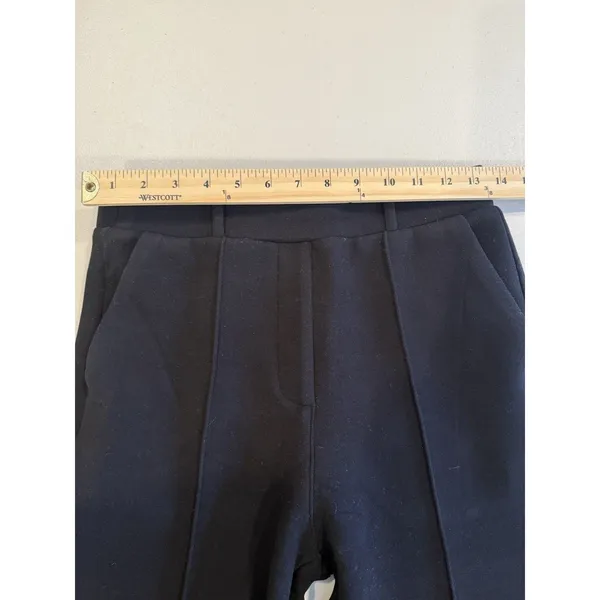 NEW OGL Pants Small Black Wide Leg Stretch Office Minimal Quiet Luxury Travel - Image 7