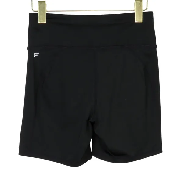 Fabletics High-Waisted UltraCool Shorts Black High Rise Biker Shorts Small - Image 5