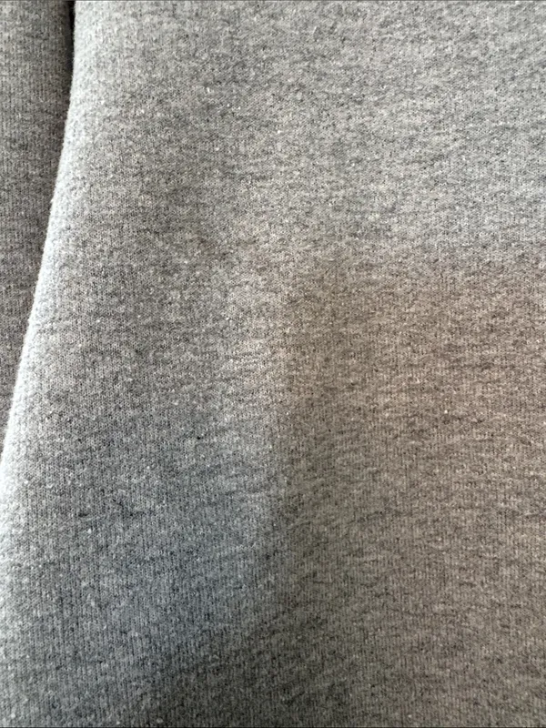 Embroidered Gray Crewneck Sweater Size L - Image 4