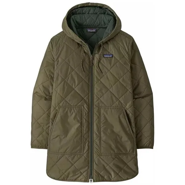 Patagonia Women's Diamond Quilted Parka Basin Green Size XS NEW ($269 Retail) - Image 7