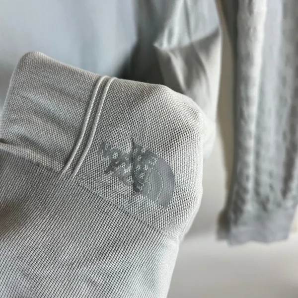 The North Face Womens Scarlette Top High Rise Grey Long Sleeve‎ Large Outdoor - Image 4