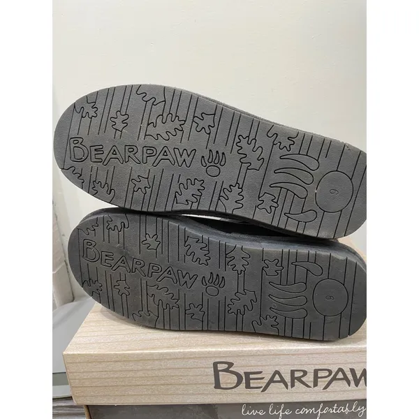 Bearpaw Maggie Charcoal Grey Suede Knit Back Winter Boots 2116W Womens 9 - Image 5