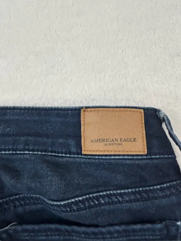 American Eagle Super Stretch X Low-Rise Dark Blue Jegging Jeans Women’s 27x30 - Image 13