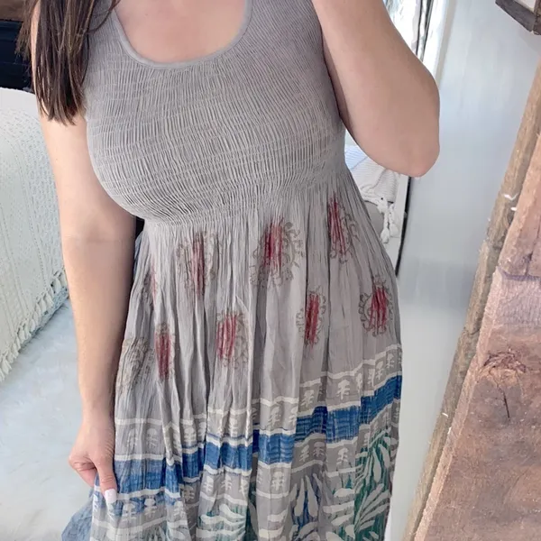 Sacred Threads one size boho maxi dress - Image 5
