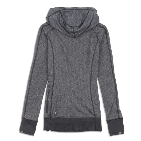 Lululemon Think Fast Pullover Herringbone size 10 - Image 6