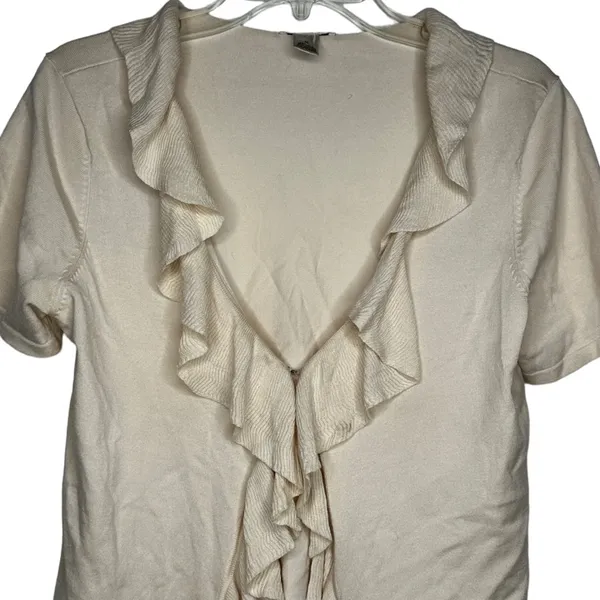 Vintage Harold's Silk‎ Blend Cardigan Sweater - Image 3