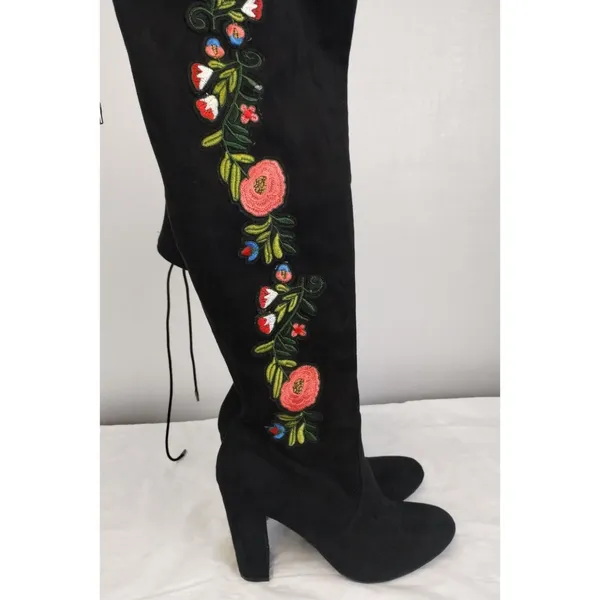 Unique Women's Black Shoes/Boots/Over Knee Size 10 SKU 2919 - Image 5