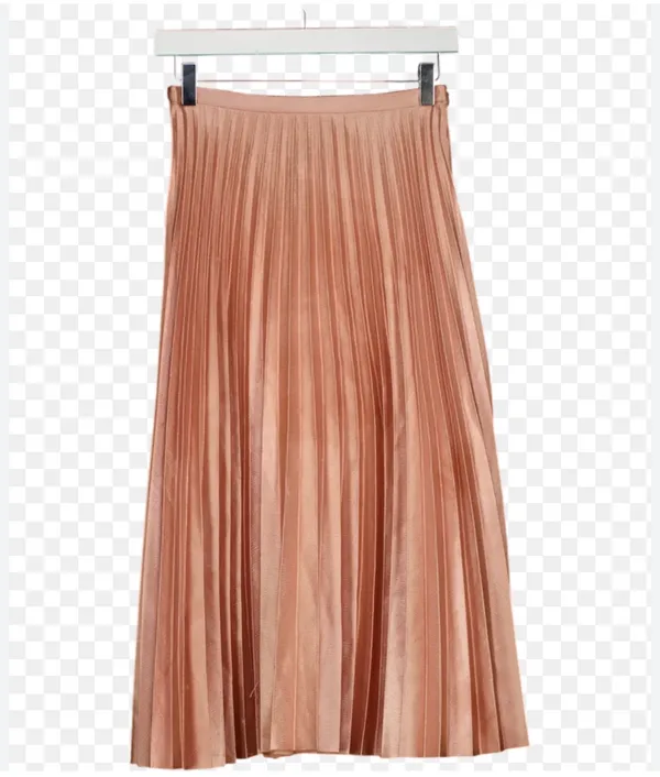 Zara Pink Midi Skirt - Image 2