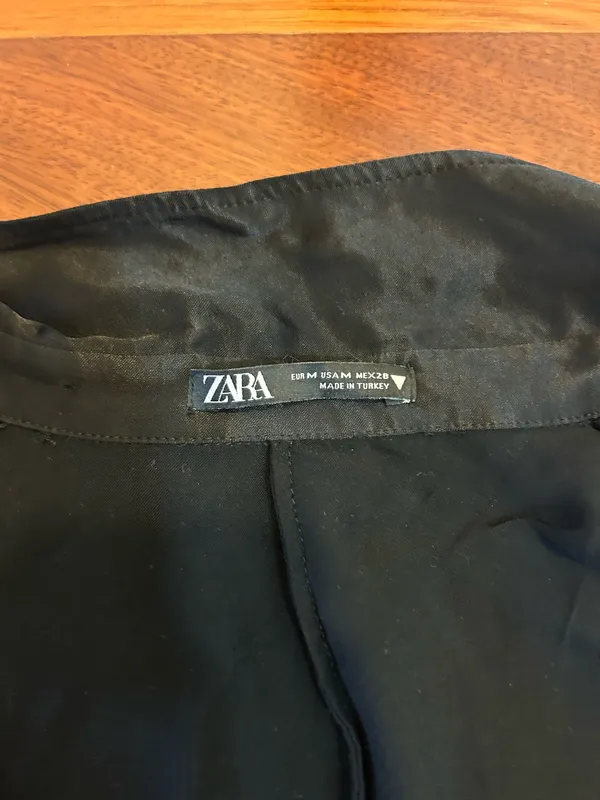 Black Zara Blouse - Image 4