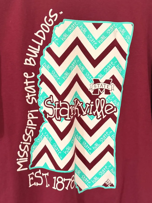Mississippi state Maroon Short - Image 4