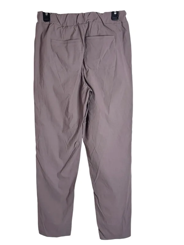 Modern Ambition Slim Straight Lavender-Taupe Track Pants size S - Image 2