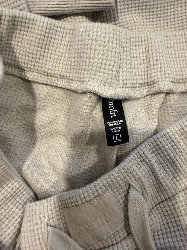 waffle knit COMFRT set - Image 2