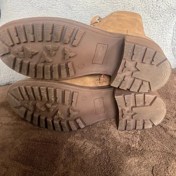 Crown Vintage Tan Ankle Boots Size 8.5 - Image 6