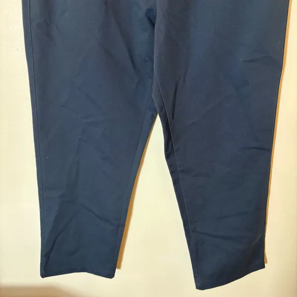 L.L. Bean Wrinkle-Free Bayside Pants High-Rise Hidden Comfort Waist Straight-Leg - Image 3