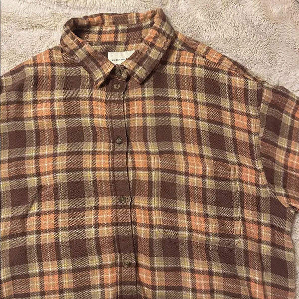 American‎ Eagle Flannel 
Size L - Image 5