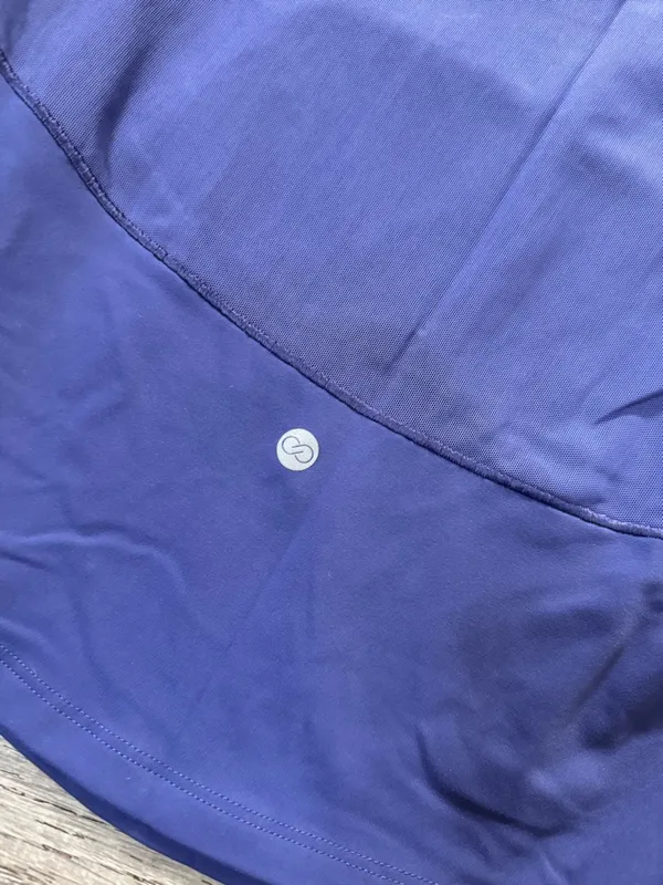 •CALIA• LONG SLEEVE CROP TOP Blue Size XS - Image 8