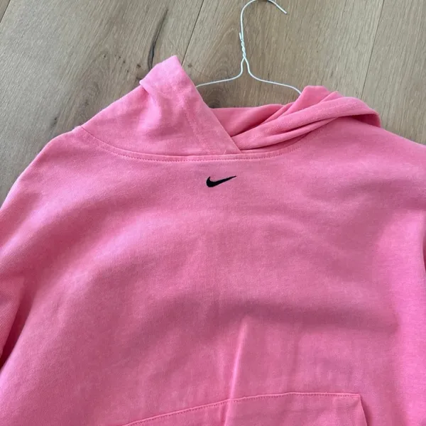 Nike NWOT Sportswear Women's Washed Hoodie - Pink - Image 4