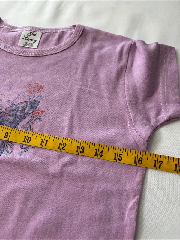 Lots of 2 Classic Crewneck Graphic Tee - Lavender and White - Image 13