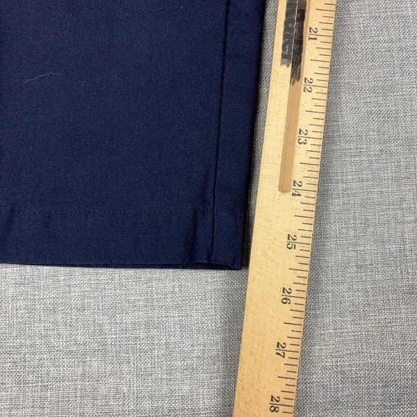 Tommy Bahama Pants Womens 0 Blue Ponte Dress Pants Side Zip Stretch Work - Image 5