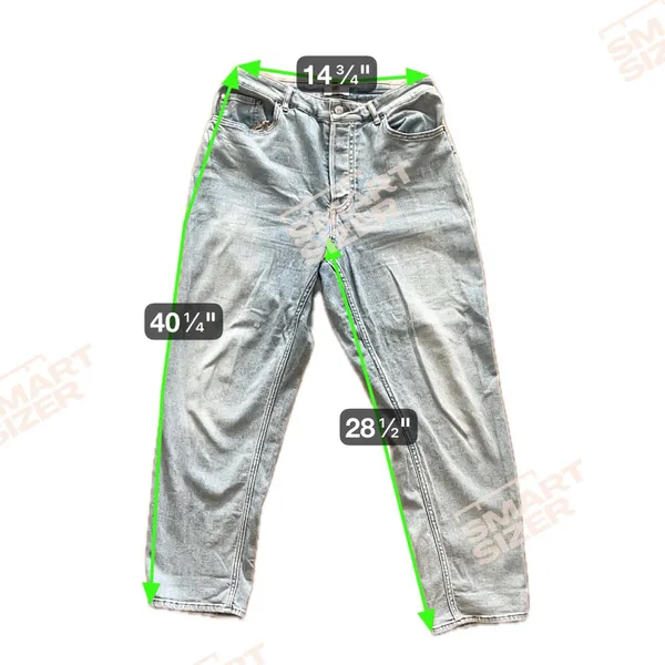 H&M Light Blue Casual Jeans used - Image 8