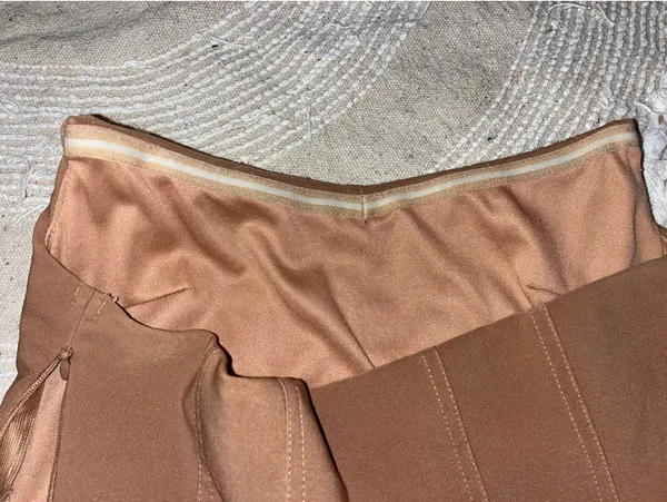 Tiger Mist Tan Corset Top Cropped Small - Image 5